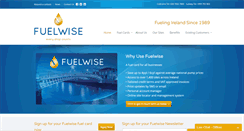 Desktop Screenshot of fuelwise.ie